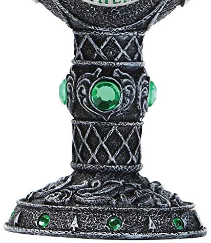 Enesco 6005059 Wizarding World of Harry Potter  Slytherin Decorative Goblet 7.09" Multicolor
