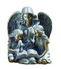 Roman Dropship 13240 Angel with Two Children Statue, 15.5" H, Garden