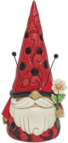 Enesco 6010288 Jim Shore Ladybug Gnome