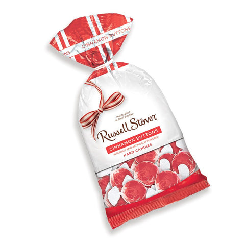 Russell Stover 9835N Cinnamon Buttons Hard Candies 12 oz Bag