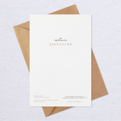 Hallmark Signature Blessed Religious Thanksgiving Card
