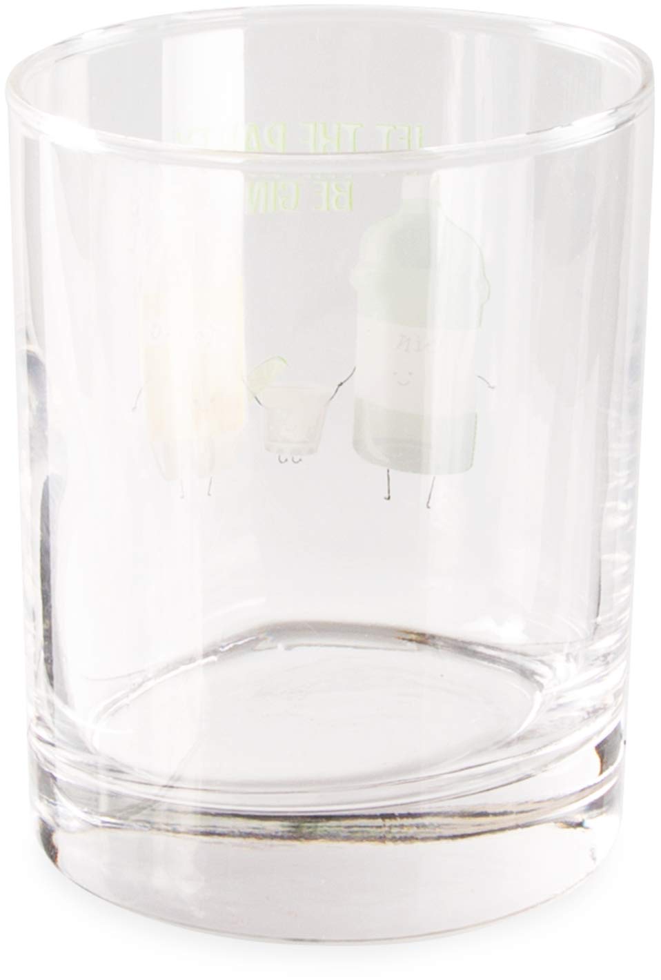 Pavilion 74871 Pavilion-Let The Party Be Gin-11 oz Low Ball 11 oz Rocks Glass, Green