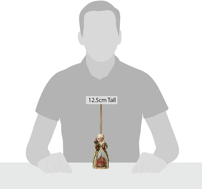 Enesco 4022942 Jim Shore Heartwood Creek Russian Santa Stone Resin Hanging Ornament 4