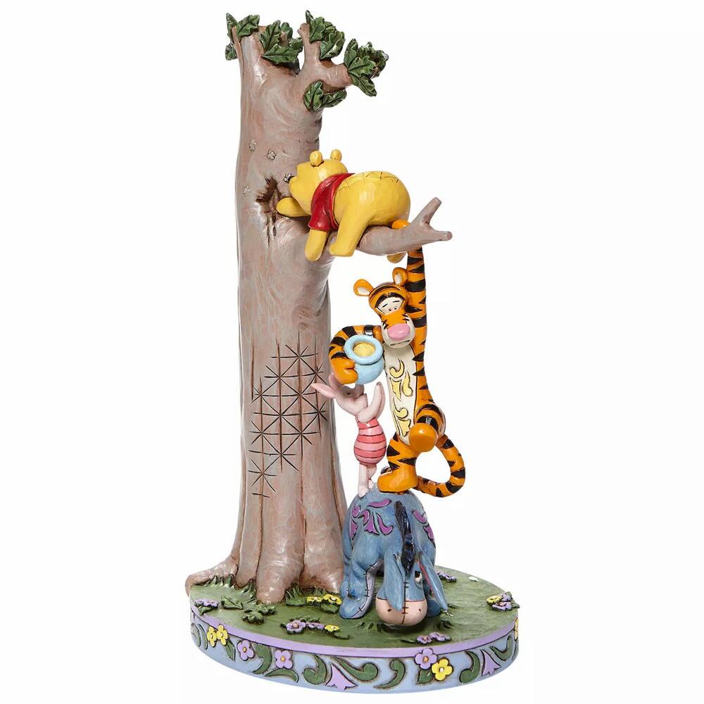 Enesco 6008072 Jim Shore Disney Traditions Pooh and Friends Stacked Tree Figurine