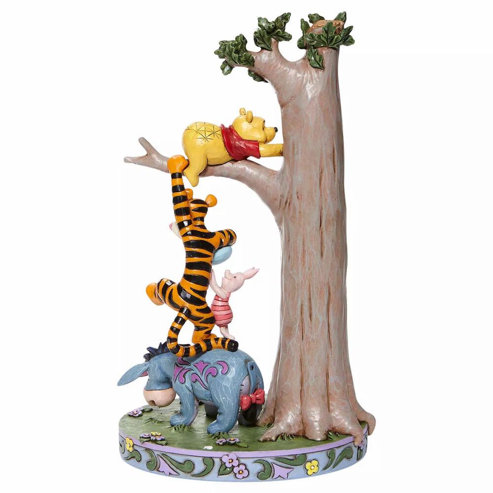 Enesco 6008072 Jim Shore Disney Traditions Pooh and Friends Stacked Tree Figurine
