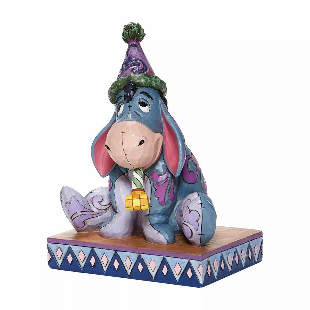 Enesco 6008074 Disney Jim Shore Eeyore with Birthday Hat and Horn 5.75"