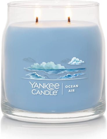 Yankee Candle 1630018 Ocean Air Signature Medium Jar Candle – Roby's  Flowers & Gifts