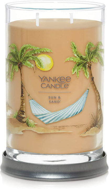 Yankee Candle 1630033 Sun & Sand Signature Large Tumbler Candle