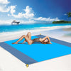 Icreer Beach Blanket Picnic Blankets Sandproof Waterproof Beach Mat 79" X 83"