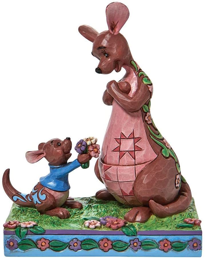 Enesco 6010102 Disney Traditions Roo Giving Kanga Flowers The Sweetest Gift