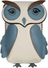Cute 3D Owl Cell Phone Pouch Fun Mini Novelty Purse (OFF WHITE)