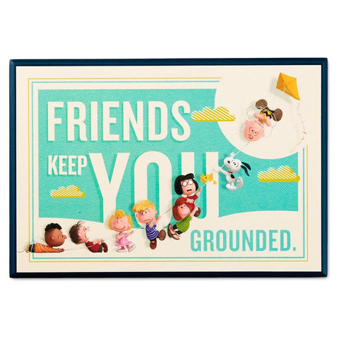 Friends Keep You Grounded Plaque