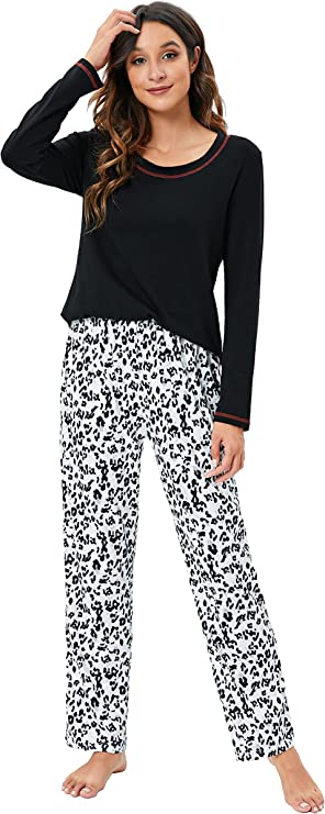 Women's Pajama Set, Sleepwear Two-Piece Nightgown, XL
