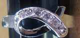 R. S. Covenant 701 Women's Pink Ribbon CZ Ring SZ 9