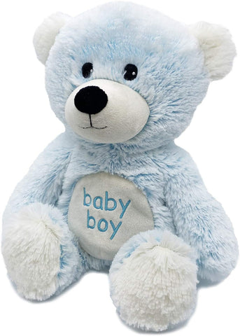 Intelex CP-BBOY-BEA Warmies French Lavender Scented Cozy Microwavable Baby Boy Bear