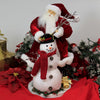 Roman Dropship131078 Santa W/Snowman W/Gifts 19"H
