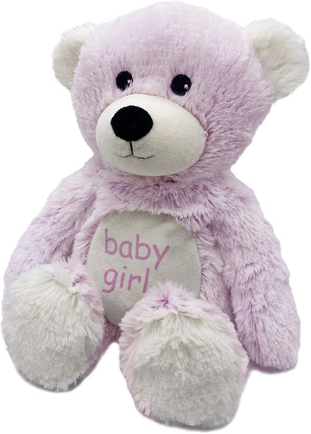 Intelex CP-BGIR-BEA Warmies French Scented Cozy Microwavable Baby Girl Bear