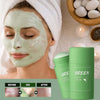 2PCS Green Tea Mask Stick for Face, Face Moisturizes Oil Control, Deep Clean Pore, Improves Skin