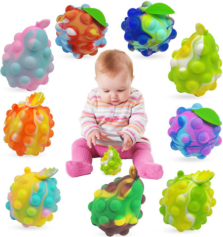 Big Push Pop Its Bubble Sensory Fidget Toys 100 Bubbles Stress Reliever  Silicone Pressure Relieving Toy For Kids Autism Adult - Realistic Reborn  Dolls for Sale