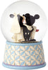 Enesco 4059185 Jim Shore Mickey and Minnie Mouse Happily Ever After Wedding Waterball, 6.5 Inch