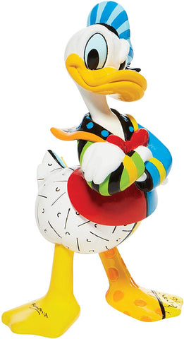 Enesco 6008527 Britto Donald Duck 7.3 Inch, Multicolor