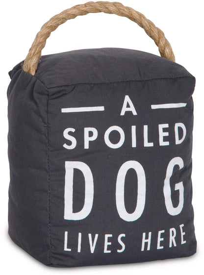 Pavilion 72198 Spoiled Dog Door Stopper, 5 x 6