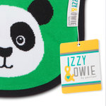 Pavilion 79416 Bamboo Green Panda Baby Bib