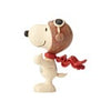 Enesco 6001295 Jim Shore Peanuts Snoopy Flying Ace Miniature 3 Inch, Multicolor