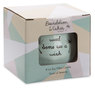 Pavilion  77111 Plain Dandelion Weed Some See a Wish Green Ceramic Soy Serenity Scented Candle