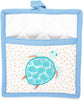 Design Imports 751570 Soft Blue Sea Turtle 9 x 8 Decorative Pot Holder Hand Towel Gift Set