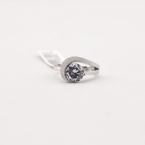 R. S. Covenant 4288 Lavender CZ Round Cut Ring Size 9