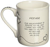 Enesco 62011 Children of the Inner Light Mom (From Daughter) Stoneware Mug, 16 oz.