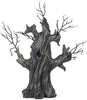 Roman Halloween 133461 Rustic Brown Tree Face LED 13 inch Acrylic Decorative Tabletop