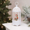 Roman Dropship 133349 Cardinal Birdcage LED Swirl Christmas Lantern 10.2"