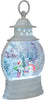 Roman Dropship 133295 Led Swirl Snowman Lantern Christmas Scene, 11 inch, Multicolor