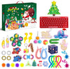 Fidget Toy 40PCS Pop-On-It Advent Calendars, Sensory Anti-Anxiety Toys for Kids and Adults