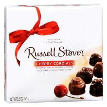 Russell Stover 9575 Cherry Cordials Box, 5.25 Ounce