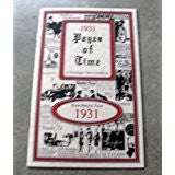 PAGES OF TIME 1931 A Nostalogic Look Back in Time