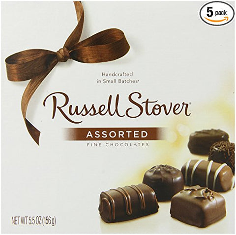 Russell Stover 0009P Assorted Fine Chocolate 5.5 Oz