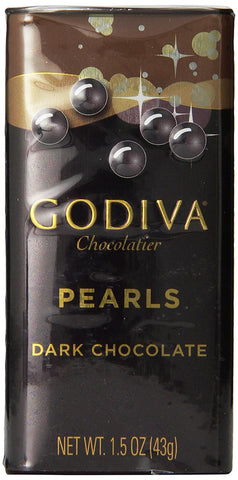 Godiva 9253 Dark Chocolate Pearls