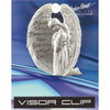 Dicksons AVC-160  Female Guardian Angel Silver Tone 2.5 Inch Zinc Alloy Metal Auto Visor Clip