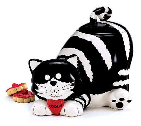 Burton & Burton 9710072 Chester The Cat/Kitty Cookie Jar Food Container
