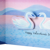 Hallmark Paper Wonder I Love You Swans Mini Pop Up Valentine's Day Card