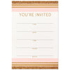 Hallmark Signature Pink You're Invited Invitations (Box of 12)