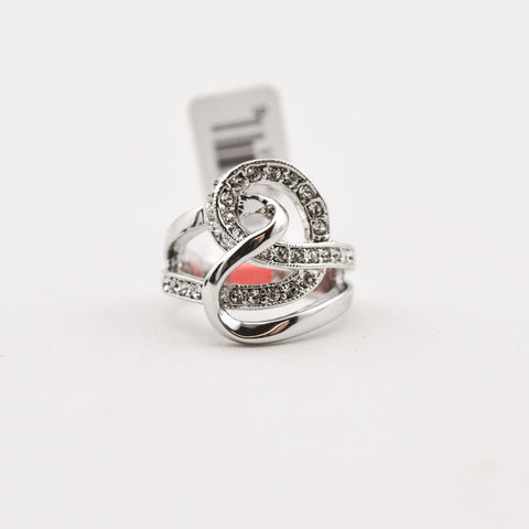 Sterling Silver Crystal Ring