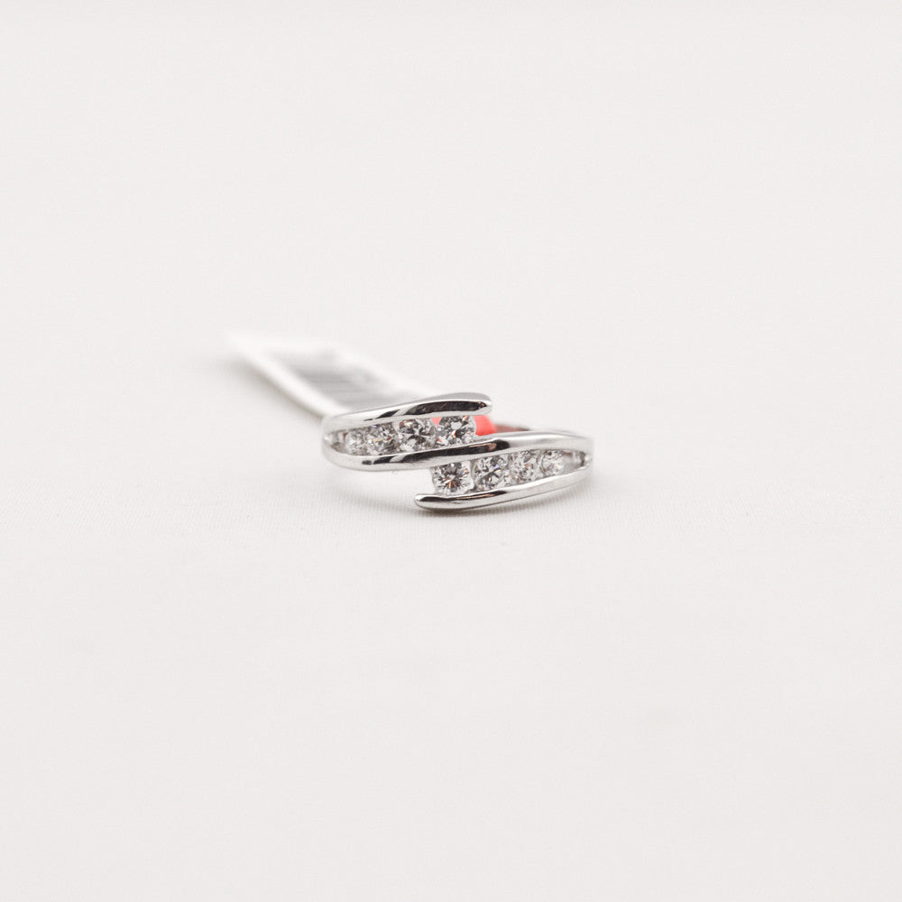 R. S. Covenant 4127 CZ Sterling Silver Ring SZ 5