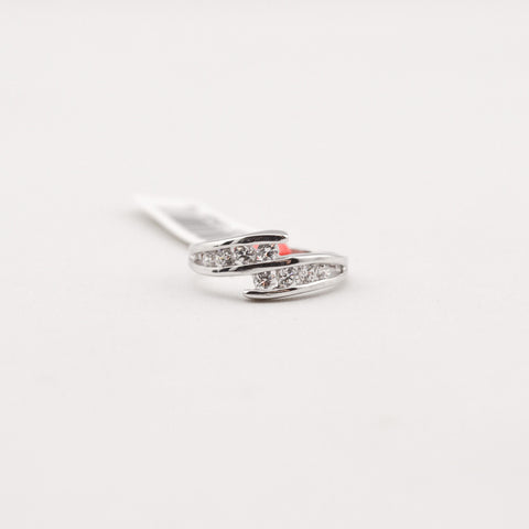 R. S. Covenant 4127 CZ Sterling Silver Ring SZ 5