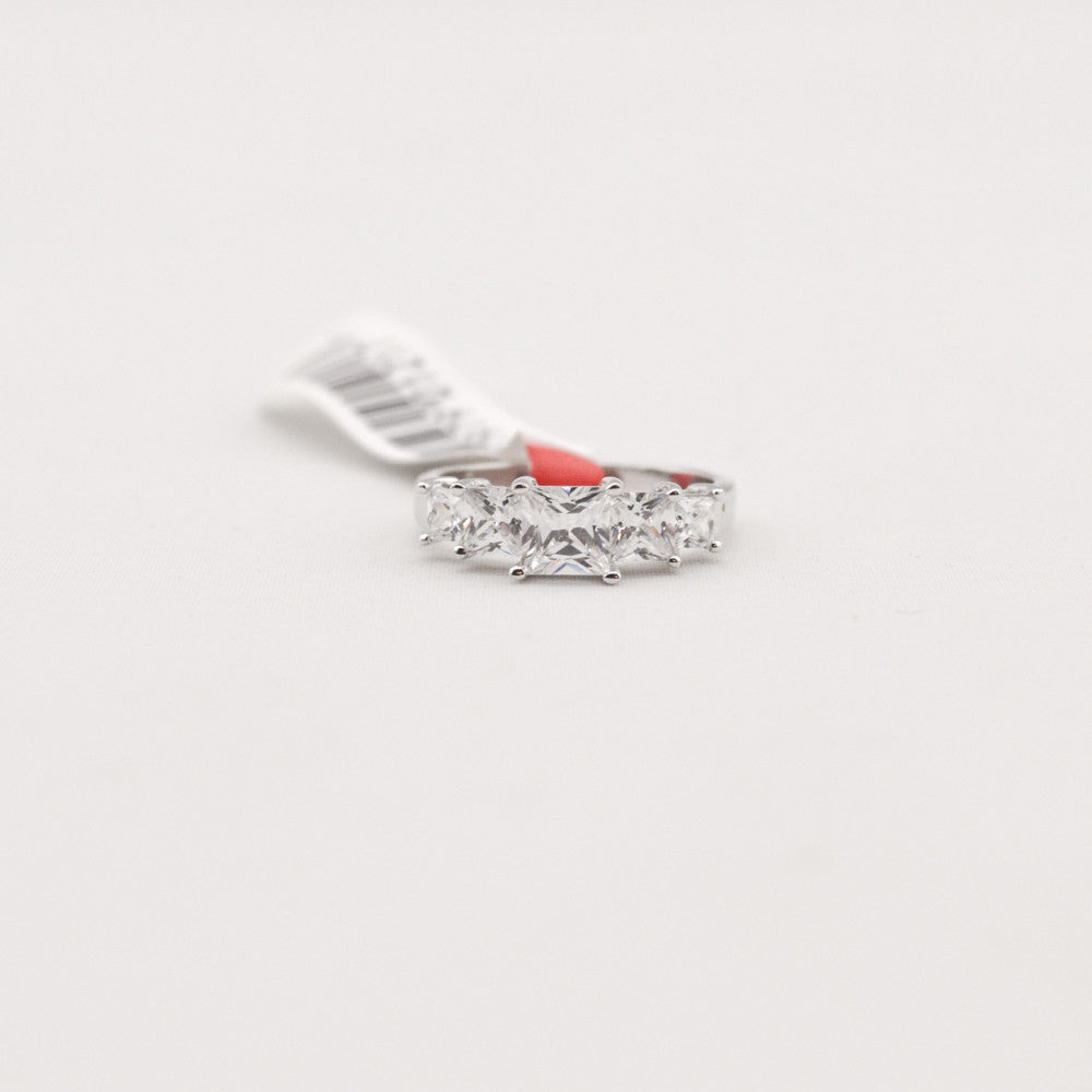 R. S. Covenant 4384 Sterling Silver CZ Ring SZ 5
