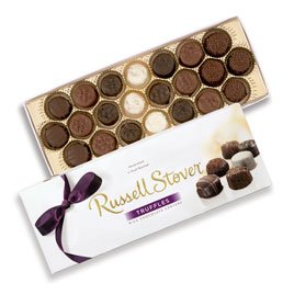 Russell Stover 4055 Truffle Assortment, 12 oz. Box