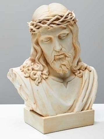 Roman Inc 42650 Jesus Bust Ivory Color